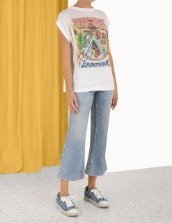 Outlet ZIMMERMANN Ginger Sleeveless Tee