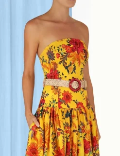 Sale ZIMMERMANN Ginger Strapless Midi Dress