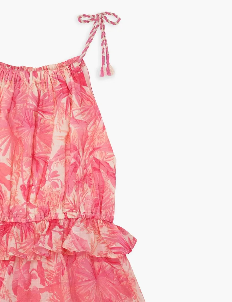 Clearance ZIMMERMANN Ginger Tie Shoulder Playsuit