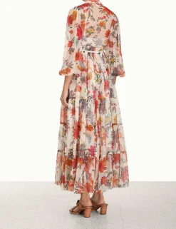 Discount ZIMMERMANN Ginger Tiered Midi Dress