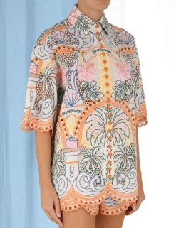 Hot ZIMMERMANN Ginger Tropical Shirt