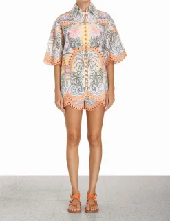 Best ZIMMERMANN Ginger Tropical Short
