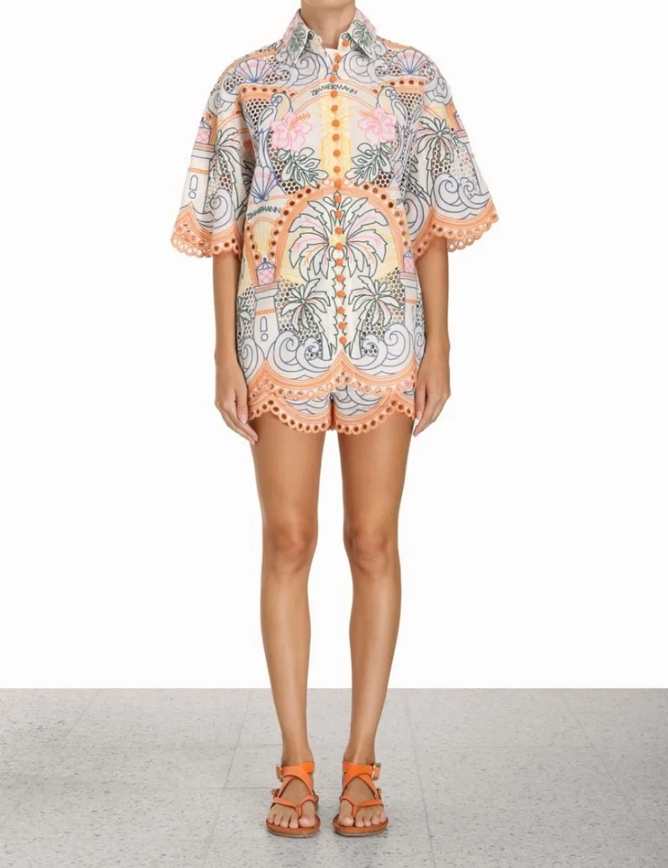 Best ZIMMERMANN Ginger Tropical Short