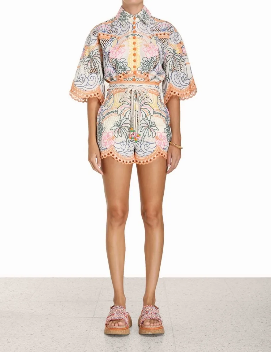 Best ZIMMERMANN Ginger Tropical Short