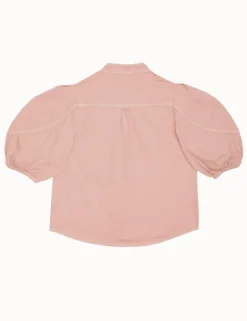 Clearance ZIMMERMANN Ginger Utility Denim Top