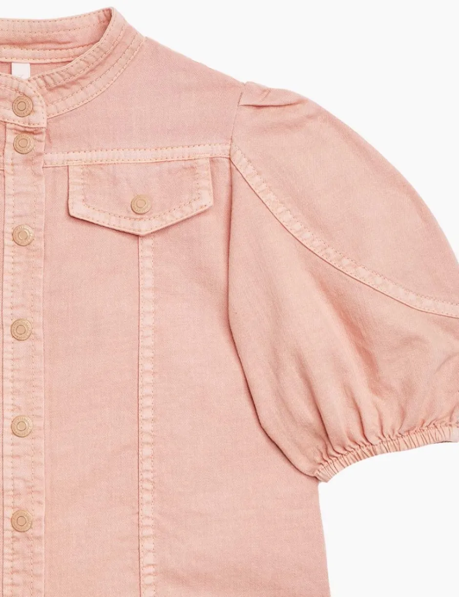 Clearance ZIMMERMANN Ginger Utility Denim Top