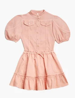 New ZIMMERMANN Ginger Utility Denim Top