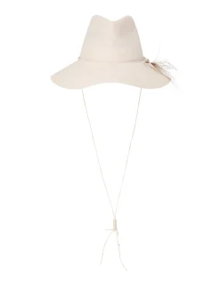 Clearance ZIMMERMANN Glazed Straw Collapsible Hat