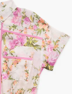 Sale ZIMMERMANN Halcyon Floral Playsuit
