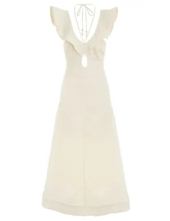 Discount ZIMMERMANN Halcyon Flutter Midi Dress