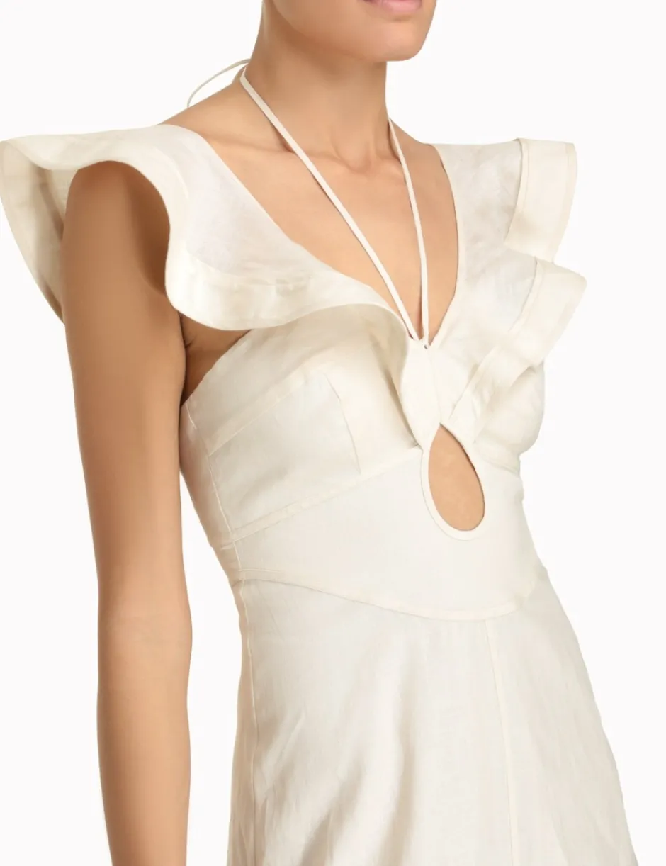 Discount ZIMMERMANN Halcyon Flutter Midi Dress