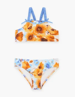 Hot ZIMMERMANN Halcyon Gathered Strap Bikini