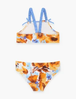 Hot ZIMMERMANN Halcyon Gathered Strap Bikini