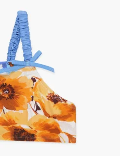 Hot ZIMMERMANN Halcyon Gathered Strap Bikini