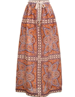 Best ZIMMERMANN Halcyon Maxi Skirt