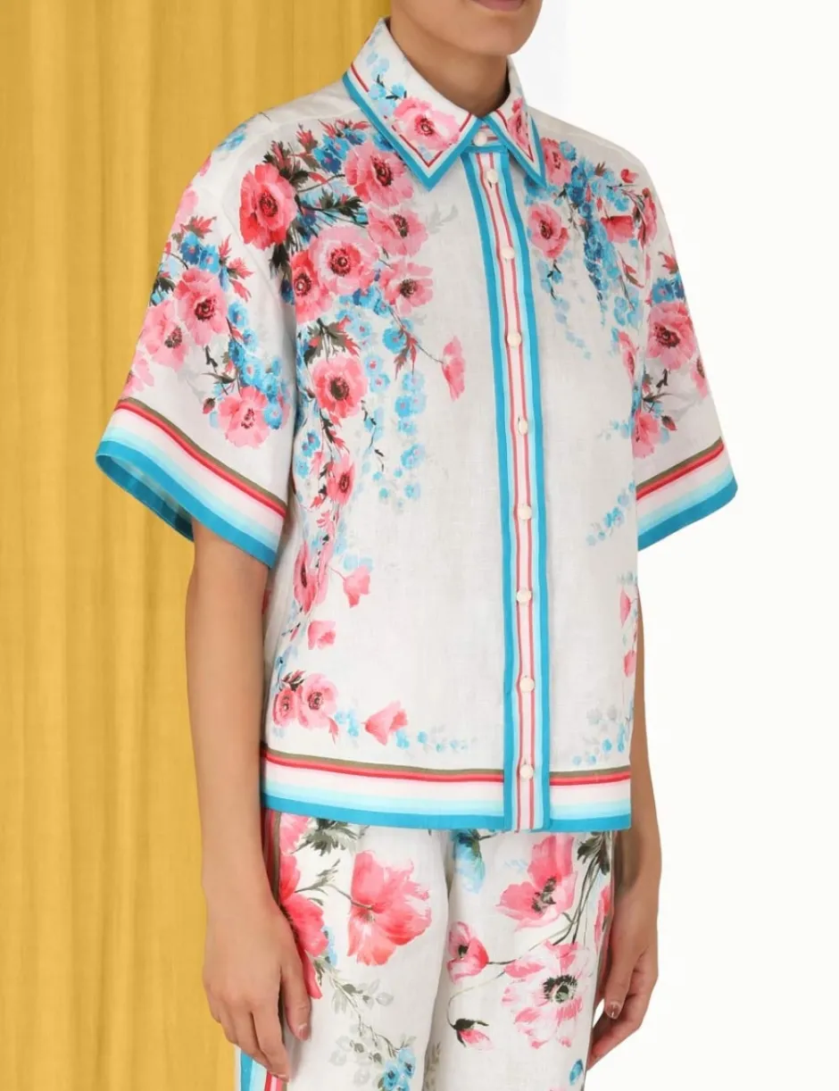 Outlet ZIMMERMANN Halcyon Oversized Shirt