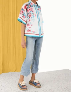 New ZIMMERMANN Halcyon Oversized Shirt