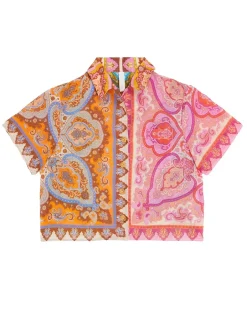 Hot ZIMMERMANN Halcyon Paisley Shirt