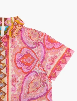 Hot ZIMMERMANN Halcyon Paisley Shirt