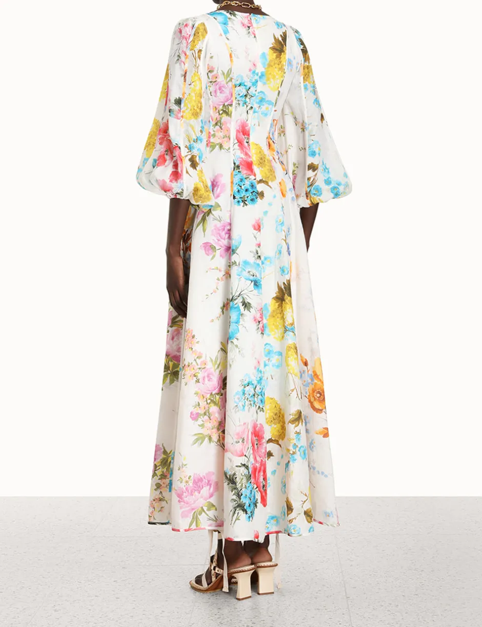 Sale ZIMMERMANN Halcyon Panelled Maxi Dress