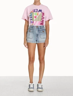 Sale ZIMMERMANN Halcyon Relaxed Tee