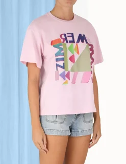 Sale ZIMMERMANN Halcyon Relaxed Tee
