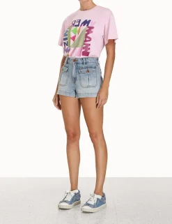 Outlet ZIMMERMANN Halcyon Relaxed Tee