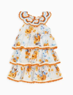 Clearance ZIMMERMANN Halcyon Scallop Crochet Dress