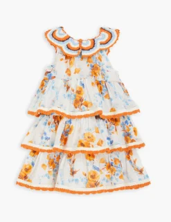 Clearance ZIMMERMANN Halcyon Scallop Crochet Dress