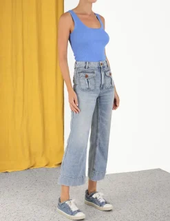 Clearance ZIMMERMANN Halcyon Scoop Neck Tank