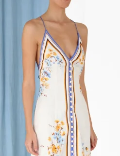 New ZIMMERMANN Halcyon Slip Dress