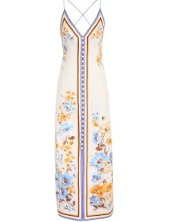 New ZIMMERMANN Halcyon Slip Dress