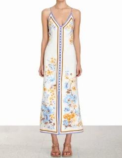 New ZIMMERMANN Halcyon Slip Dress