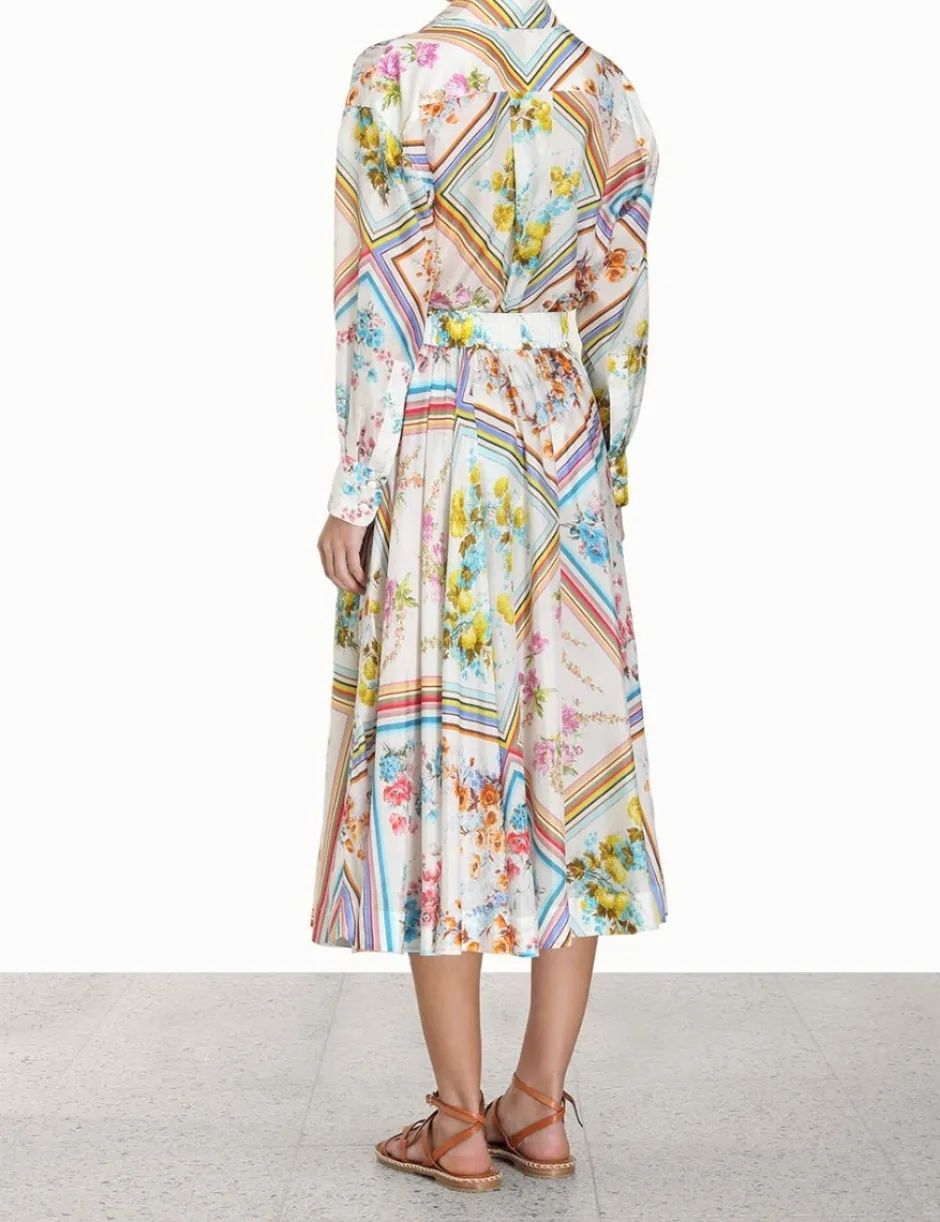 Hot ZIMMERMANN Halcyon Swing Skirt