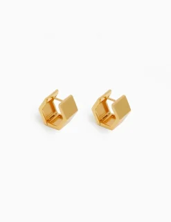 Outlet ZIMMERMANN Hexagon Huggies
