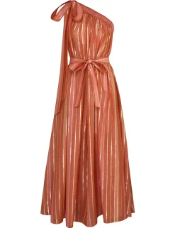 Best ZIMMERMANN Junie Asymmetric Midi Dress
