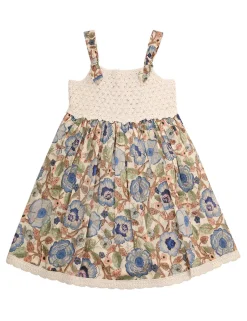 Hot ZIMMERMANN Junie Crochet Top Woven Dress