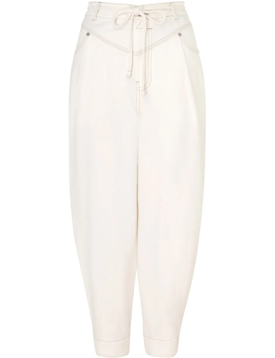 Discount ZIMMERMANN Junie Denim Utility Pant