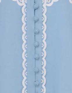 ZIMMERMANN Junie Embroidered Shirt