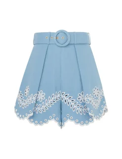 Clearance ZIMMERMANN Junie Embroidered Short