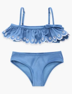 ZIMMERMANN Junie Embroidery Frill Bikini