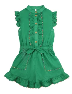 ZIMMERMANN Junie Frill Playsuit