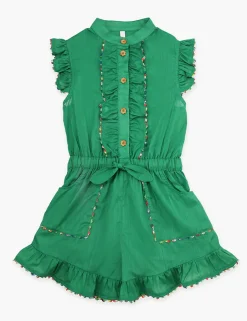 ZIMMERMANN Junie Frill Playsuit