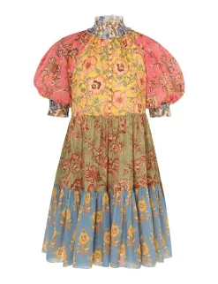 Hot ZIMMERMANN Junie Lantern Mini Dress