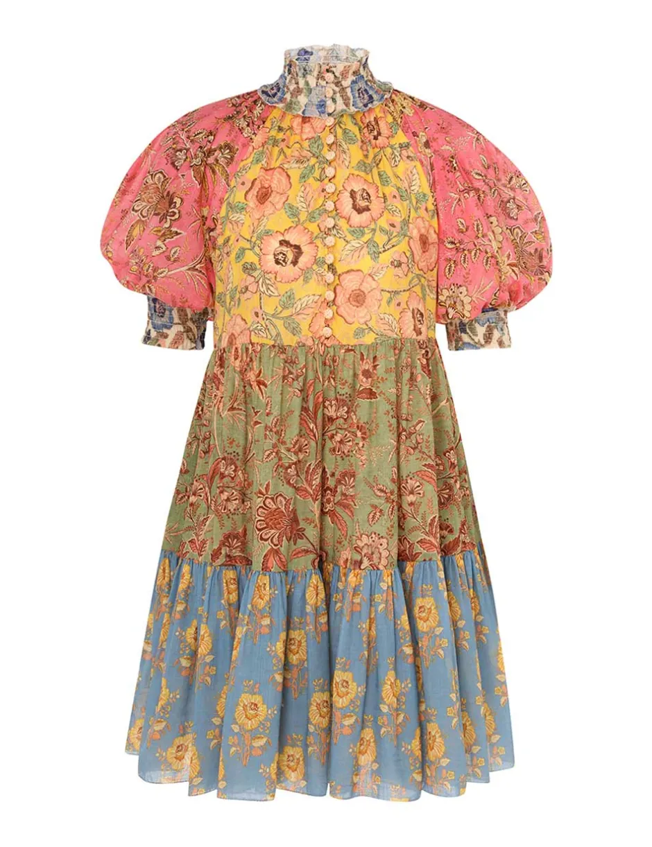 Hot ZIMMERMANN Junie Lantern Mini Dress