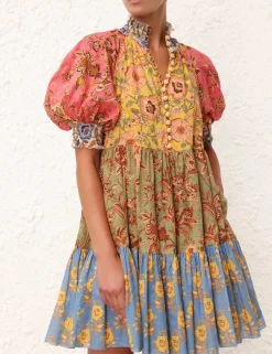 Discount ZIMMERMANN Junie Lantern Mini Dress