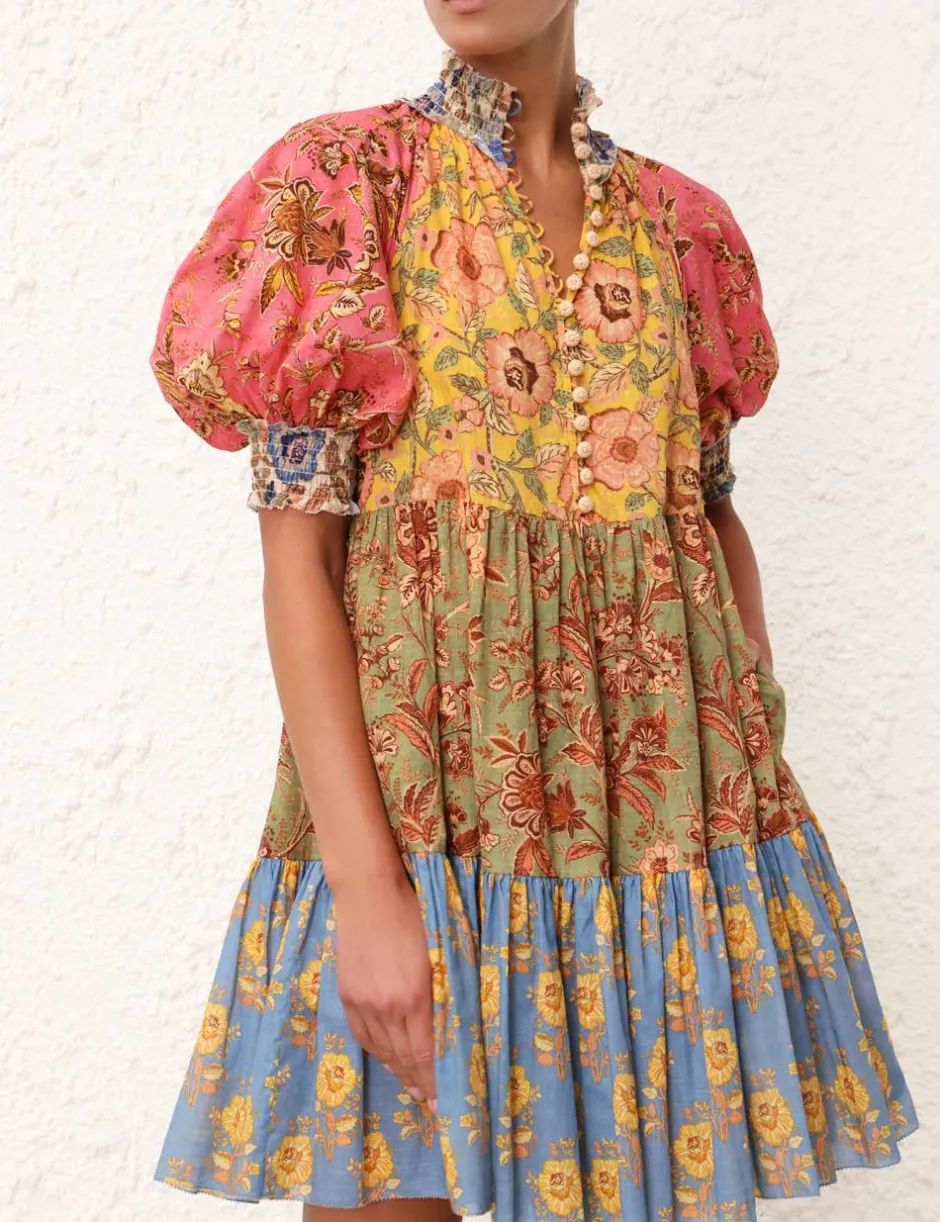 Discount ZIMMERMANN Junie Lantern Mini Dress