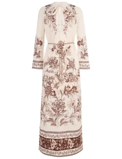 Discount ZIMMERMANN Junie Long Sleeve Maxi Dress