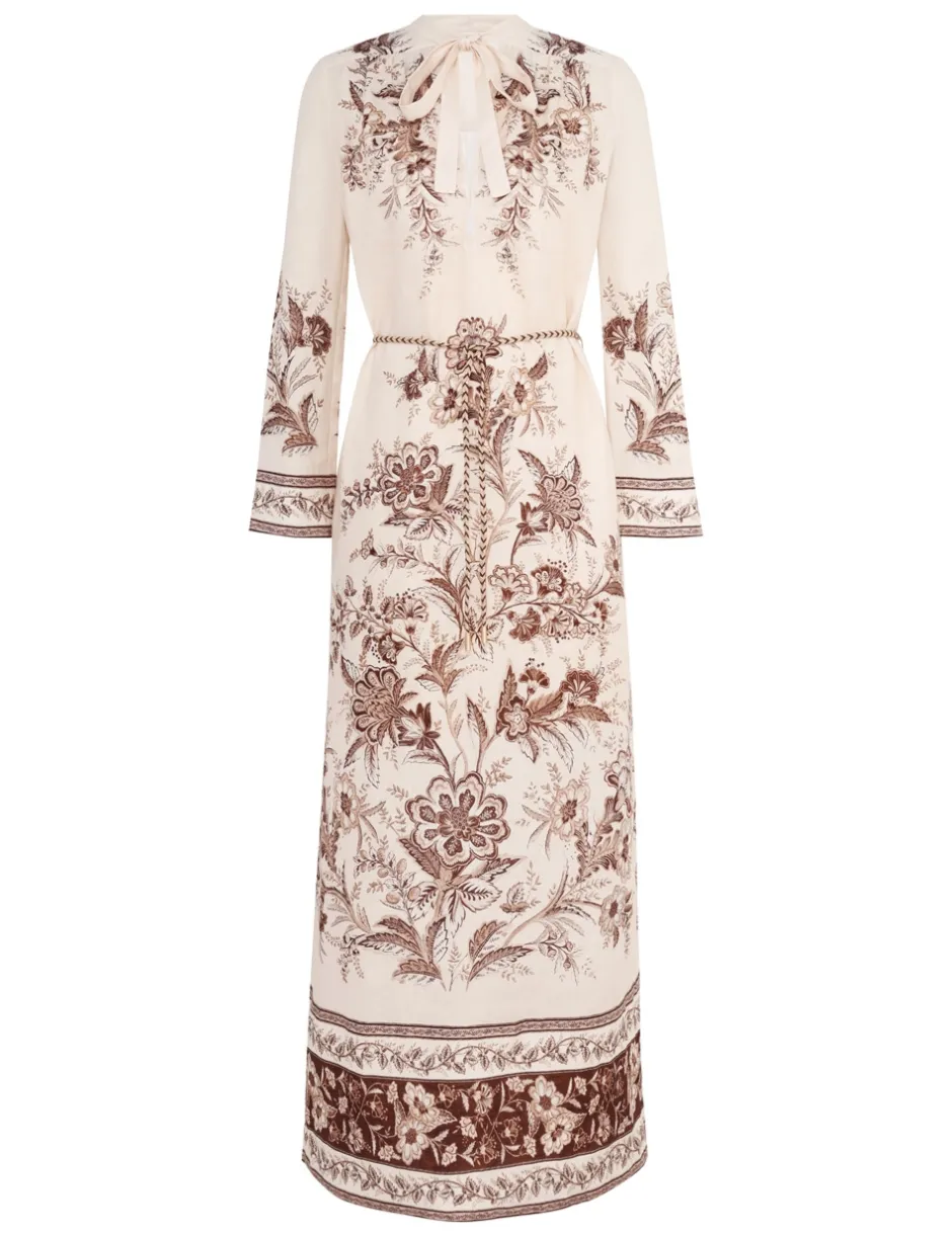 Discount ZIMMERMANN Junie Long Sleeve Maxi Dress
