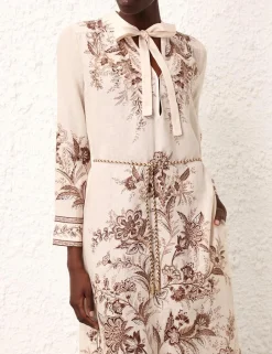Best ZIMMERMANN Junie Long Sleeve Maxi Dress